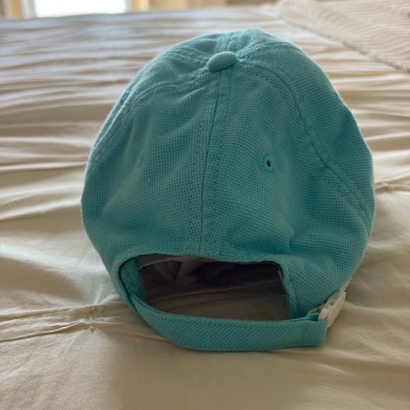 Lacoste Izod  Aqua Blue Baseball Cap - Picture 5 of 9